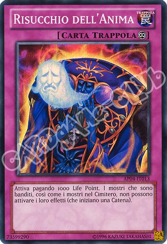 AP04-IT013 Risucchio dell'Anima super rara (IT) -NEAR MINT-