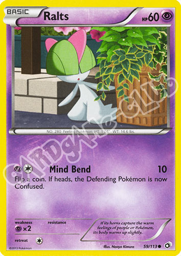 059 / 113 Ralts comune normale (EN) -NEAR MINT-