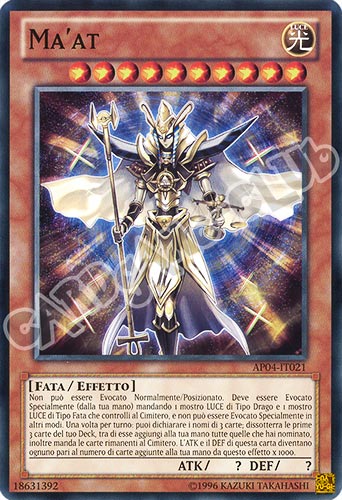 AP04-IT021 Ma'at comune (IT) -NEAR MINT-