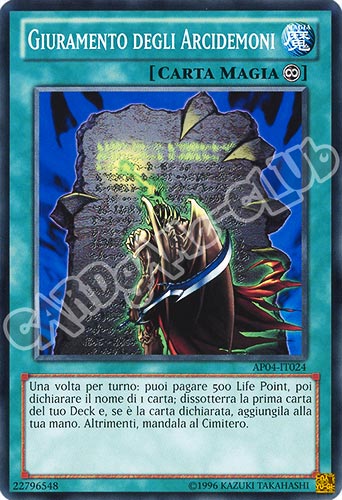 AP04-IT024 Giuramento degli Arcidemoni comune (IT) -NEAR MINT-