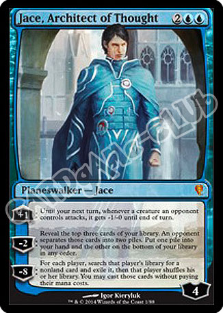 01 / 88 Jace, Architect of Thought rara mitica foil (EN) -NEAR MINT-
