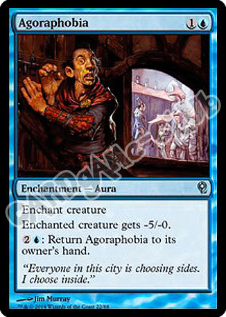 22 / 88 Agoraphobia non comune (EN) -NEAR MINT-