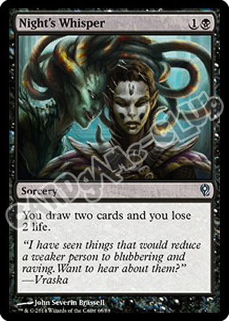 68 / 88 Night's Wisper non comune (EN) -NEAR MINT-