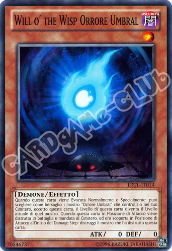 JOTL-IT014 Will O' The Wisp Orrore Umbral comune unlimited (IT) -NEAR MINT-