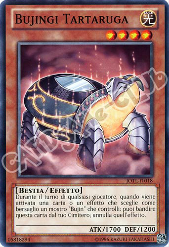 JOTL-IT018 Bujingi Tartaruga comune unlimited (IT) -NEAR MINT-