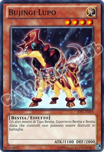 JOTL-IT019 Bujingi Lupo comune unlimited (IT) -NEAR MINT-
