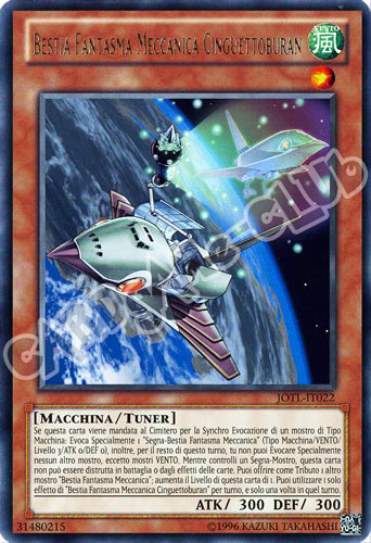 JOTL-IT022 Bestia Fantasma Meccanica Cinguettoburan rara unlimited (IT) -GOOD-
