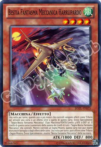 JOTL-IT025 Bestia Fantasma Meccanica Harrlipardo comune unlimited (IT) -NEAR MINT-