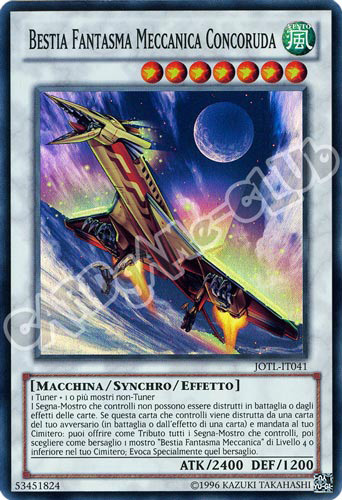 JOTL-IT041 Bestia Fantasma Meccanica Concoruda super rara unlimited (IT) -NEAR MINT-