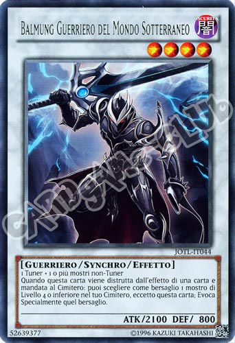 JOTL-IT044 Balmung Guerriero del Mondo Sotterraneo rara unlimited (IT) -NEAR MINT-
