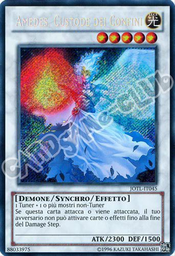 JOTL-IT045 Amedes, Custode dei Confini rara segreta unlimited (IT) -NEAR MINT-