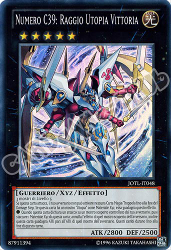 JOTL-IT048 Numero C39: Raggio Utopia Vittoria super rara unlimited (IT) -NEAR MINT-