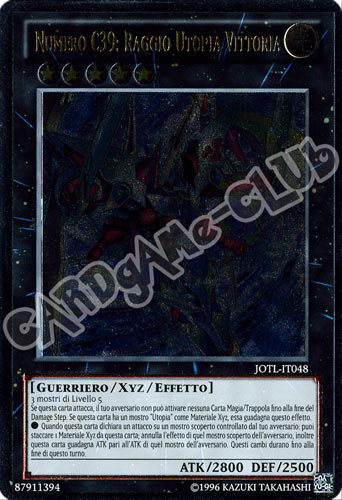 JOTL-IT048 Numero C39: Raggio Utopia Vittoria rara ultimate unlimited (IT) -NEAR MINT-
