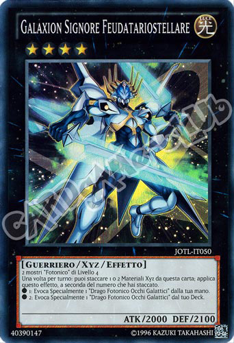 JOTL-IT050 Galaxion Signore Feudatariostellare super rara unlimited (IT)  -GOOD-