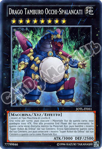 JOTL-IT051 Drago Tamburo Occhi-Spalancati comune unlimited (IT) -NEAR MINT-