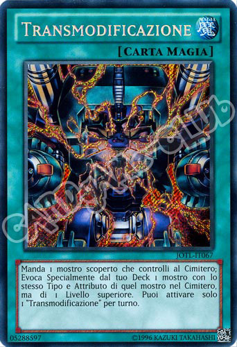 JOTL-IT067 Transmodificazione rara segreta unlimited (IT) -NEAR MINT-