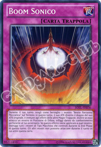JOTL-IT076 Boom Sonico comune unlimited (IT) -NEAR MINT-