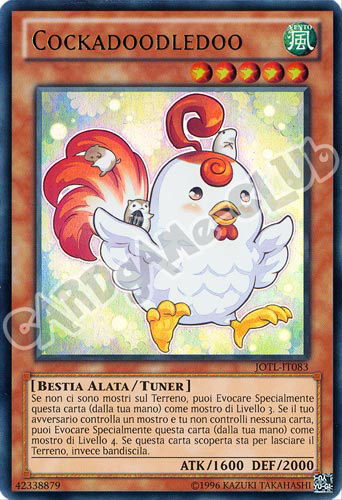 JOTL-IT083 Cockadoodledoo ultra rara unlimited (IT) -NEAR MINT-