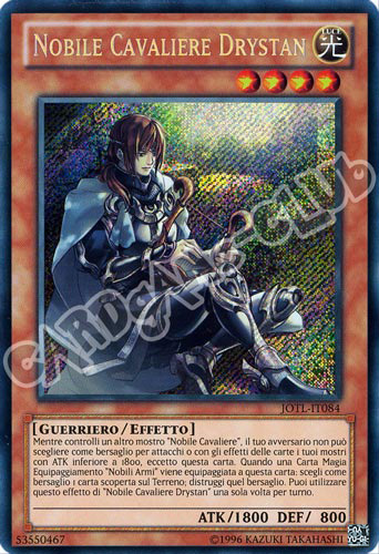 JOTL-IT084 Nobile Cavaliere Drystan rara segreta unlimited (IT) -NEAR MINT-