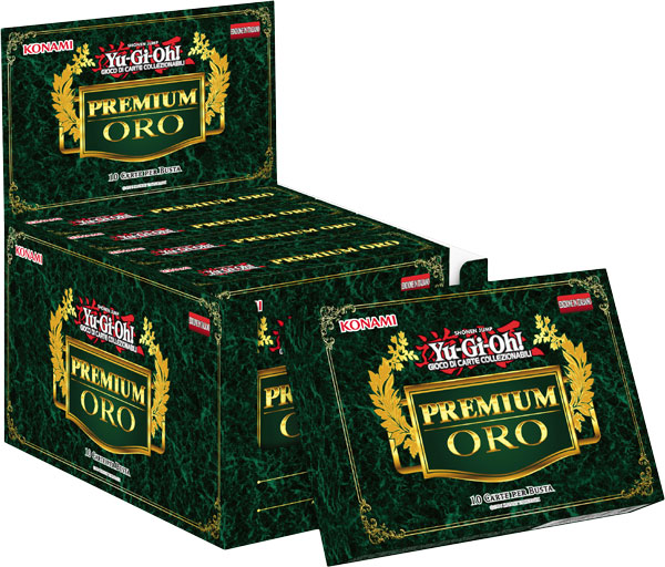 Premium Oro unlimited display da 5 pacchetti