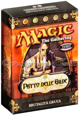 Patto delle Gilde mazzo tematico Brutalita' Gruul (IT)