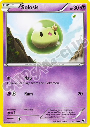 074 / 113 Solosis comune normale (EN) -NEAR MINT-