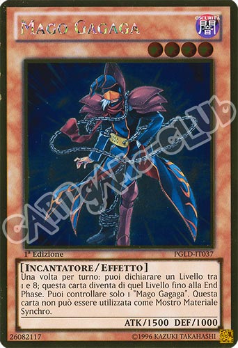 PGLD-IT037 Mago Gagaga rara oro 1a edizione (IT) -NEAR MINT-