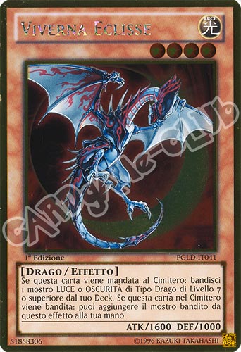 PGLD-IT041 Viverna Eclisse rara oro 1a edizione (IT)  -GOOD-