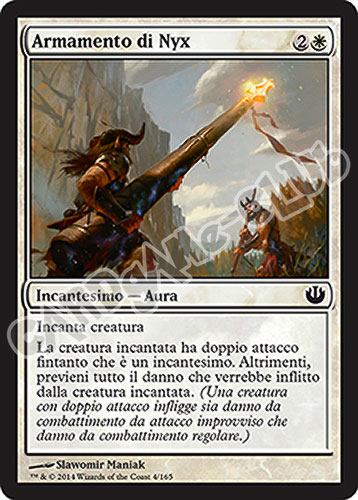 004 / 165 Armamento di Nyx comune (IT) -NEAR MINT-