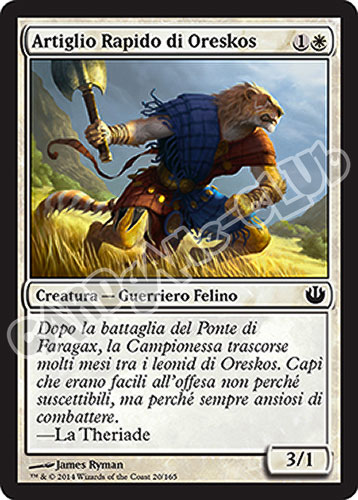 020 / 165 Artiglio Rapido di Oreskos comune (IT) -NEAR MINT-