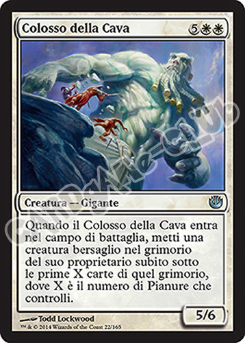 022 / 165 Colosso della Cava non comune (IT) -NEAR MINT-