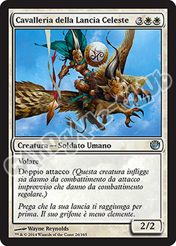 026 / 165 Cavalleria della Lancia Celeste non comune (IT) -NEAR MINT-