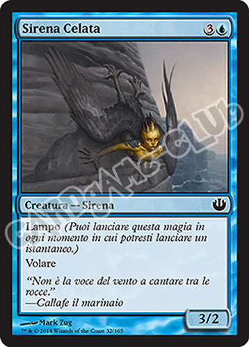 032 / 165 Sirena Celata comune (IT) -NEAR MINT-