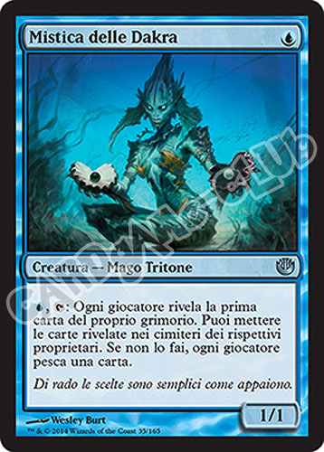 035 / 165 Mistica delle Dakra non comune (IT) -NEAR MINT-