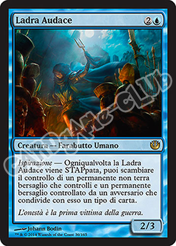 036 / 165 Ladra Audace rara (IT) -NEAR MINT-