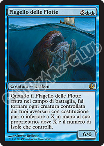 051 / 165 Flagello delle Flotte rara (IT) -NEAR MINT-