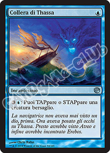 054 / 165 Collera di Thassa non comune (IT) -NEAR MINT-