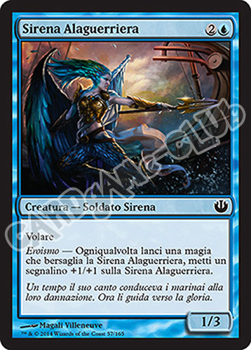 057 / 165 Sirena Alaguerriera comune (IT) -NEAR MINT-