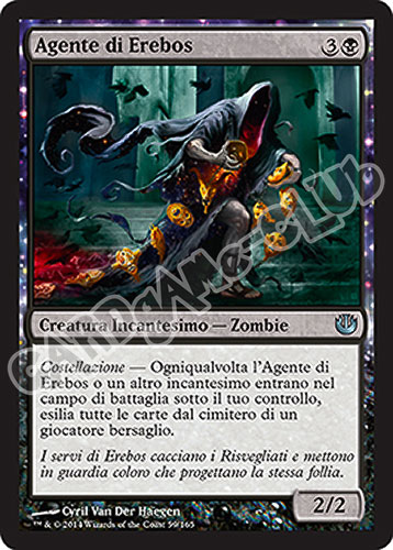 059 / 165 Agente di Erebos non comune (IT) -NEAR MINT-