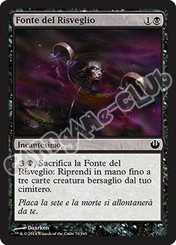 071 / 165 Fonte del Risveglio comune (IT) -NEAR MINT-