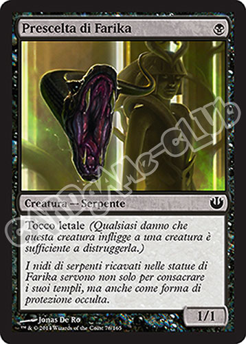 078 / 165 Prescelta di Farika comune (IT) -NEAR MINT-