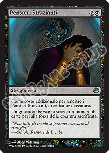 086 / 165 Pensieri Strazianti non comune (IT) -NEAR MINT-