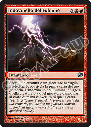 107 / 165 Indovinello del Fulmine non comune (IT) -NEAR MINT-