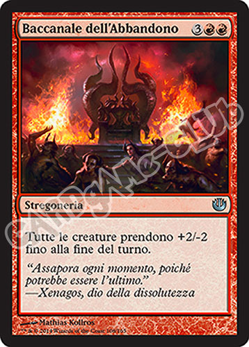 108 / 165 Baccanale dell'Abbandono non comune (IT) -NEAR MINT-