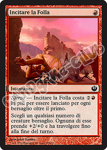 109 / 165 Incitare la Folla comune (IT) -NEAR MINT-