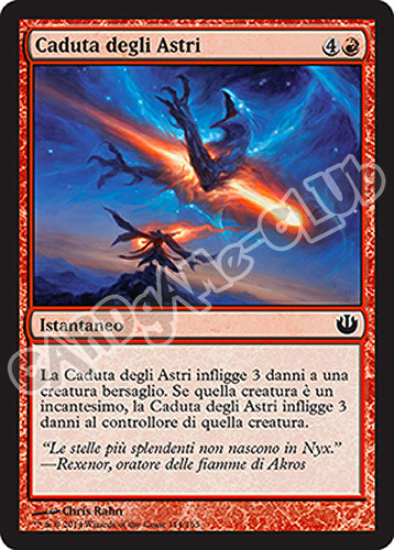 114 / 165 Caduta degli Astri comune (IT) -NEAR MINT-