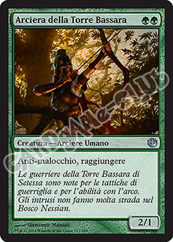 117 / 165 Arciera della Torre Bassara non comune (IT) -NEAR MINT-