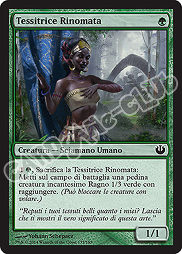 137 / 165 Tessitrice Rinomata comune (IT) -NEAR MINT-