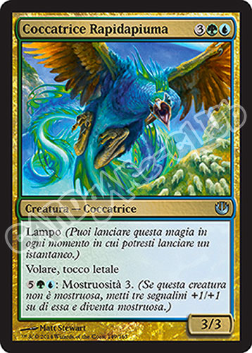 149 / 165 Coccatrice Rapidapiuma non comune (IT) -NEAR MINT-