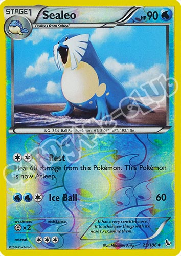 025 / 106 Sealeo non comune foil reverse (EN) -NEAR MINT-